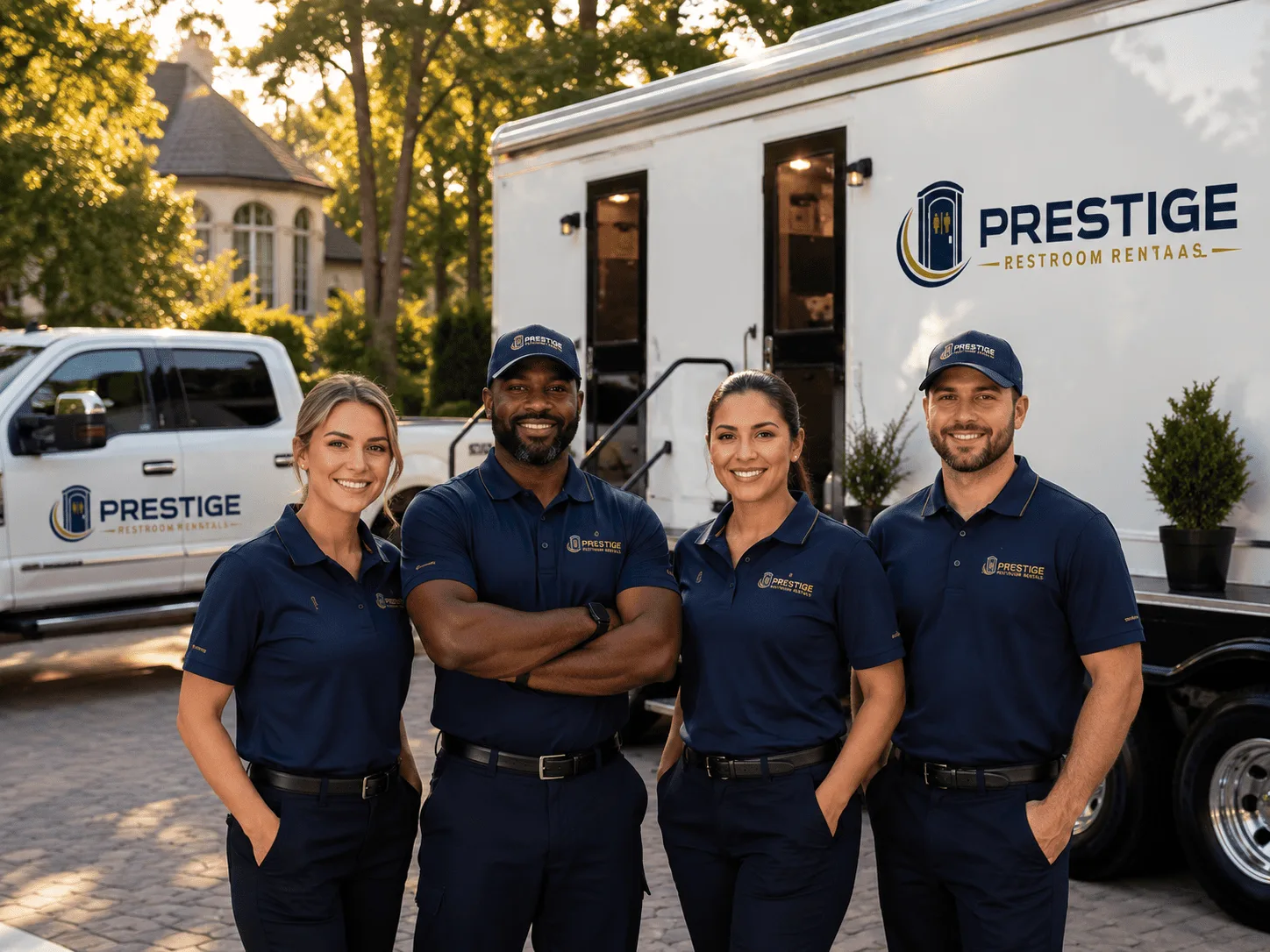 Trusted Luxury Portable Restrooms company in Dennis, TX